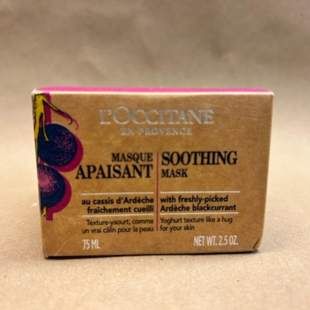 L'Occitane Soothing Mask Brand New Unopened 2.5